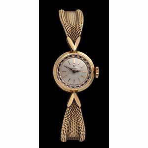 OMEGA: gold Ladys wristwatch 18k yellow ... 