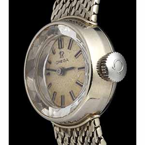 OMEGA: gold Ladys wristwatch  18k ... 