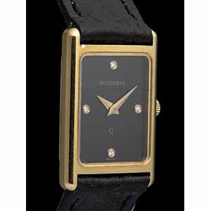  BUCHERER: gold Ladys wristwatch ... 
