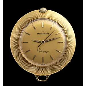 ETERNA MATIC Centenaire: gold pocket watch ... 