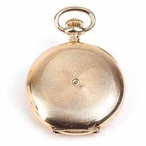 ZENITH: gold pocket watch and ... 