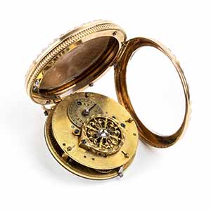 Orologio da tasca francese in oro ... 