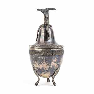 Italian silver sugar bowl - Rome 1815-1832, ... 
