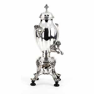 French silver tea kettle - Paris early 20th ... 