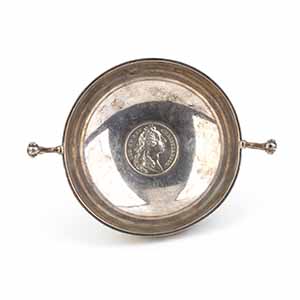 Coppa francese Luigi XV in argento ... 