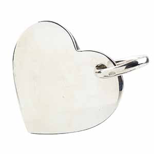 Silver heart shape pendant - ... 