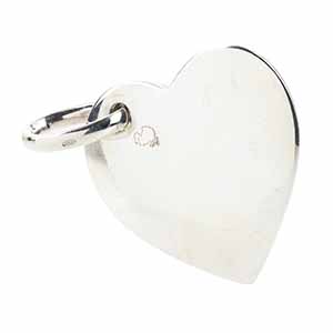 Silver heart shape pendant - Manifattura ... 