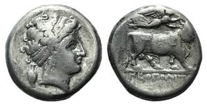 Campania, Neapolis, c. 300-275 BC. AR ... 
