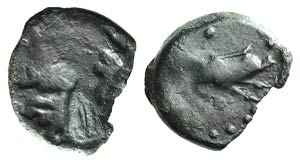 Sicily, Himera as Ila, c. 420-408 BC. Æ ... 