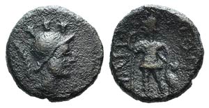 Sicily, Iaitos, 2nd century BC. Æ (14mm, ... 