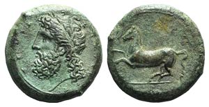 Sicily, Syracuse, c. 343-334 BC. Æ Dilitron ... 