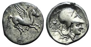 Akarnania, Anaktorion, c.a 350-300 BC. AR ... 
