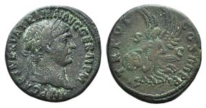 Trajan (98-117). Æ As (27mm, 11.64g, 6h). ... 