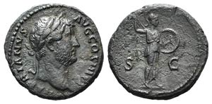 Hadrian (117-138). Æ As (27mm, 11.13g, 6h). ... 