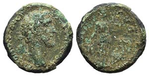 Antoninus Pius (138-161). Æ As (26mm, ... 