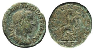 Gordian III (238-244). Æ As (25mm, 9.63g, ... 
