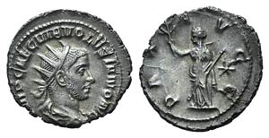 Volusian (251-253). AR Antoninianus (21mm, ... 