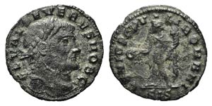 Severus II (Caesar, 305-306). Æ Quarter ... 