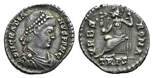 Gratian (367-383). AR Siliqua (18mm, 2.12g, ... 
