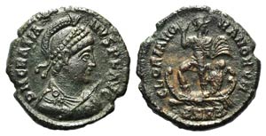 Gratian (367-383). Æ (22mm, 5.59g, 6h). ... 