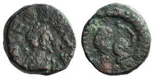 Leo I (457-474). Æ (10mm, 1.75g, 6h). ... 