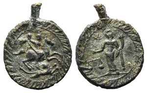 Roman Æ Medal, c. 3rd-4th century BC (27mm, ... 