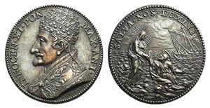 Papal, Innocenzo XI (1676-1689). Æ Medal ... 