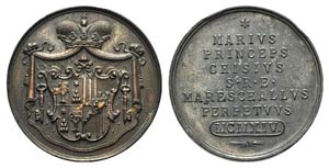 Papal, Sede Vacante. Æ Medal 1914 (28mm, ... 