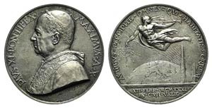 Papal, Pio XI (1922-1939). AR Medal 1931 ... 