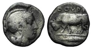 Southern Lucania, Thourioi, c. 443-400 BC. ... 