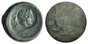 Sicily, Akragas, c. 425/0-410/06 BC. Æ ... 