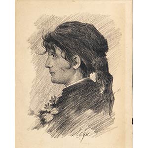 ATTR. SILVESTRO LEGA (Modigliana, 1826 - ... 