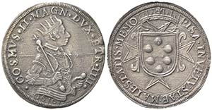 PISA. Cosimo II de Medici (1608-1620). ... 
