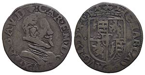 Carlo Emanuele I (1580-1630) - Soldo - Busto ... 