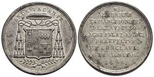 PAPALI - Sede Vacante (1846) - Medaglia - ... 