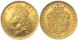 GRAN BRETAGNA. Giorgio II (1727-1760). 2 ... 
