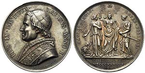 PAPALI. Pio IX (1846 -1878). Medaglia 1846 ... 