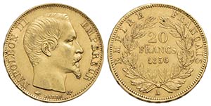 FRANCIA. Napoleone III (1852-1870). 20 ... 