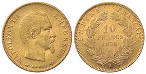 FRANCIA. Napoleone III (1852-1870). 10 ... 