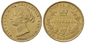 AUSTRALIA. Victoria (1837-1901). Sovereign ... 