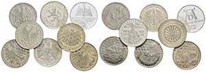 Estere - - - Germania - lotto di 8 monete - ... 