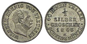 GERMANIA. PRUSSIA. Guglielmo I (1861-1888) - ... 