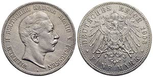 GERMANIA. PRUSSIA. Guglielmo II (1888-1918) ... 