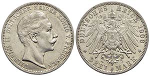 GERMANIA. PRUSSIA. Guglielmo II (1888-1918) ... 