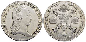 AUSTRIA. Francesco II (1792-1806). Tallero - ... 