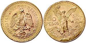 MESSICO. 50 Pesos 1946. Au (37mm, 41.78g). ... 