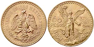 MESSICO. 50 Pesos 1946. Au (37mm, 41.72g). ... 
