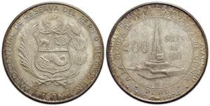 PERU. Repubblica (1822) - 400 Soles - 1976 ... 