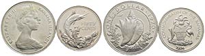 BAHAMAS. Elisabetta II. Dollaro - 1970 - AG ... 