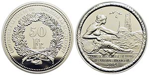 SVIZZERA. 50 Franchi - 2004 - Friburgo - AG ... 